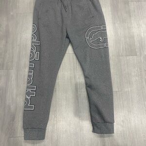 Ecko Unltd Unlimited Mens Gray Grey Drawstring Sweatpants Pants Size 2XL XXL